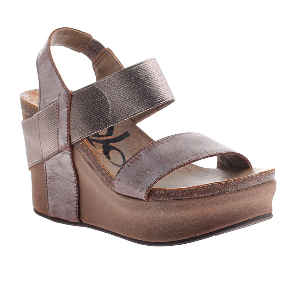 OTBT Women’s Bushnell Wedge - Pewter - Size 8